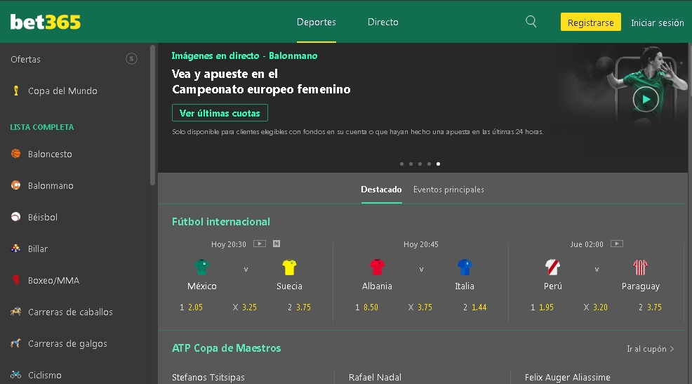 bet365 Apuestas deportivas